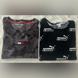 *LIKE NEW 2 PC BUNDLE* Tommy Hilfiger Sport + Puma Crop Tops